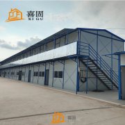 來看看，出口新加坡活動(dòng)板房安裝完工